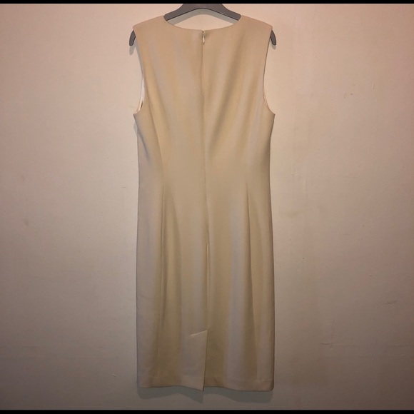 Cream Sleeveless Dress Ralph Lauren - Picture 2 of 5